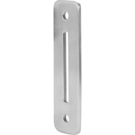 Loquet Porte Coulante Barn Door - Serrure Accessoire Charnière Rustique en Acier Inoxydable pour Bathroom Bedroom (1/5)