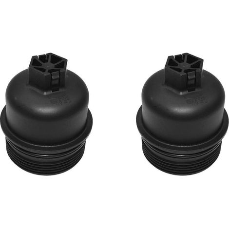 2X Couvercle de boîtier de filtre à huile, Renault Laguna Scenic Espace Opel Movano Vivaro Nissan Primastar Qasqai 7701476503 (1/5)