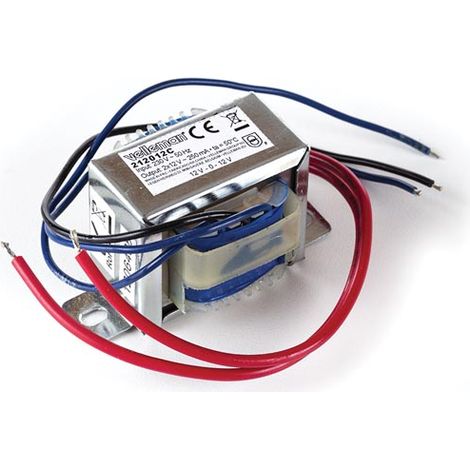 TRASFORMATORE A QUADRO APERTO 6 VA 2 x 12 V 250 mA max.