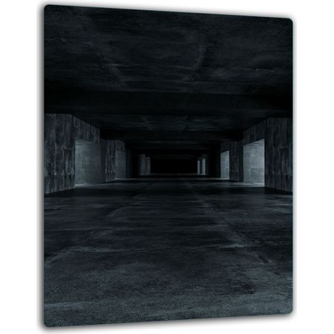 PIASTRA DI PROTEZIONE IN VETRO PER PIANO A INDUZIONE 40x52 NERA (1/5)