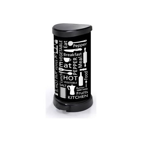 Conteneur DecoBin avec pédale 40L 309x349x697mm Cozinha 197124