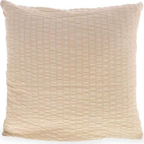Federa in corteccia beige 40x40