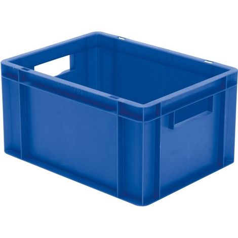 Caja de transpuerta 400x300x210 mm azul