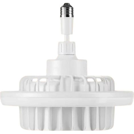 Chauffage central pour toute la maison, lampe à air chaud à haute puissance avec télécommande et variateur d'intensité, culot E27, chauffage électrique spiralé, ventilateur de plafond avec lumière. (1/5)