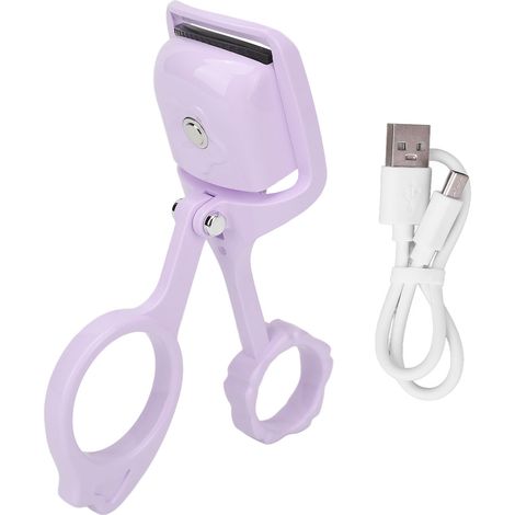 Eyelash Curler - USB-C Rechargeable - 3-Temperature Settings - Ergonomic Arc Design - For All Lash Types - 1 Piece (1/5)