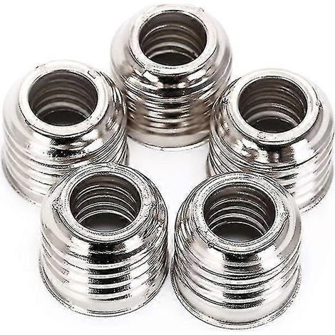 5x Adaptateur de douille E27 vers E14 pour ampoule (1/4)