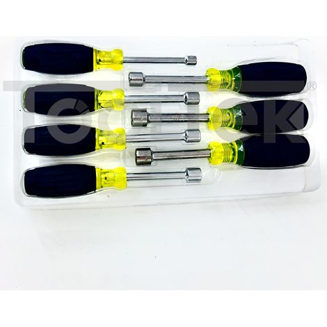 CACCIAVITI A BUSSOLA 7pz ESAGONALI 6-13mm CROMO VANADIO (1/4)