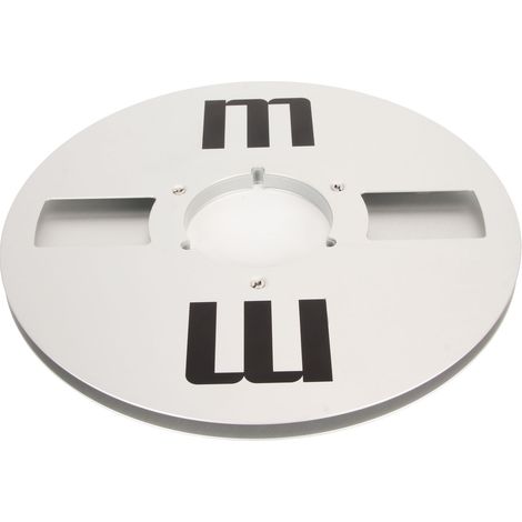 Bobine de bande magnétique vide 1/4 10 pouces, universelle, en alliage d'aluminium, pour machine d'ouverture de bobines de bande sonore. (1/5)
