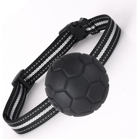 SABIR Collier Anti Aboiement Chien à Poil Long, Rechargeable avec 3 Modes Son/Vibration/Choc, Automatique Électrique et Efficace, Collier Anti Aboiement Chien Léger Étanche pour Petit/Gros Chien (1/5)