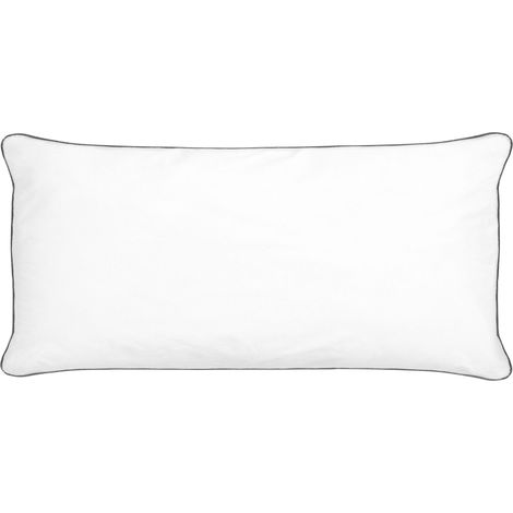 Guanciale Cuscino Morbido in Cotone di Japara Bianco 40 x 80 cm Pelister (1/5)