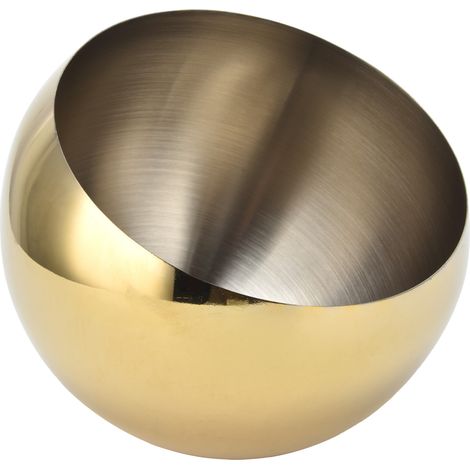 Zuckerdose aus poliertem, gebürstetem Edelstahl, schräges Gewürzgefäß zum Servieren von Zucker, Pfeffer, Salz und Gewürzen (1/5)