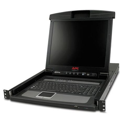 APC AP5808 consola de rack 43,2 cm (17") Negro
