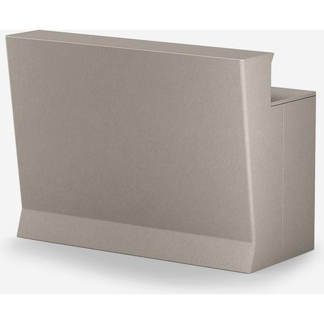 Bancone bar modulare in polietilene di design Marvy 150 - Beige