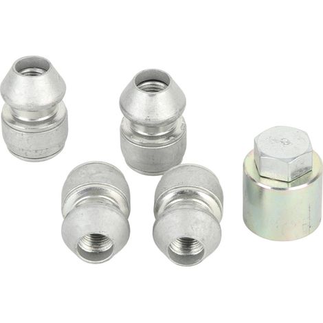 Jeu d'écrous antivol LR037026, kit de verrouillage de roue compatible DISCOVERY SPORT FREELANDER 2 (1/5)