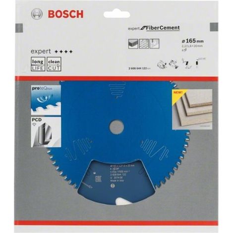Hoja de sierra circular BOSCH Professional Expert para cemento reforzado Ø 165mm