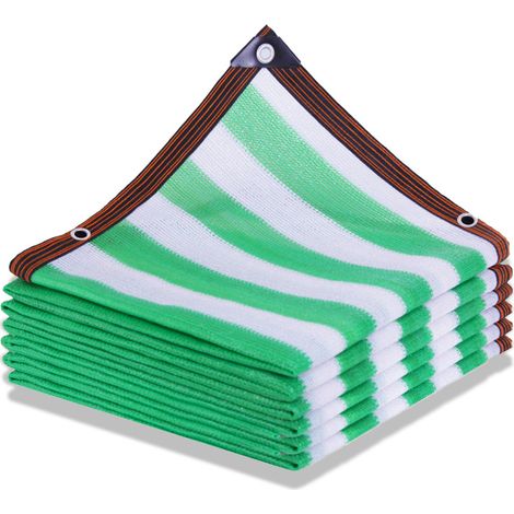Filet d'ombrage pour auvent avec protection UV à 90 % pour serre, jardin, terrasse, plantes, voile d'ombrage 2 x 4 m (1/5)