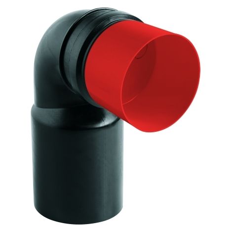 Ablaufbogen 42946 DN80/100 schwarz für Installationssysteme (1/5)