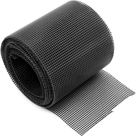 Grille d'aération en acier inoxydable - 4 m - Convient pour protéger les joints de choc du clinker contre les abeilles, les guêpes ou les souris - Empêche les serpents (4 m × 8 cm × 1 mm) (1/5)