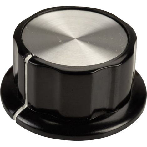 SCI RN-99A(6.4mm) RN-99A(6.4mm) Drehknopf Schwarz, Weiß (Ø x H) 45 mm x 20.3 mm 1 St. (1/2)