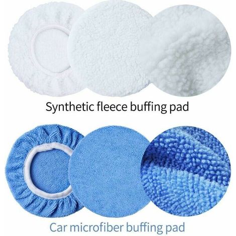 Coprifibre di polimento 125-150 mm - Coprifibre elastici per lucidatrice auto (1/3)