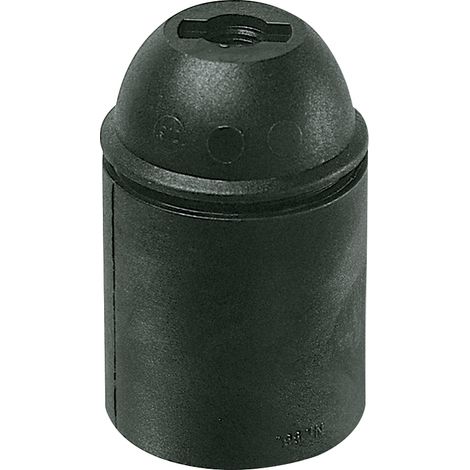 VIMAR - 02101.S E27 Lampenfassung mit cm/glattem schwarzem Gewinde