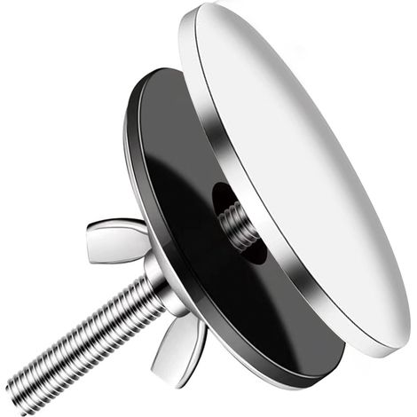 Couvercle Trou Robinet, 5 cm Couvercle de Trou D'évier Acier Inoxydable, Robinet Trou Couvercle, Bouchon de Trou de Robinet D'éVier pour la Maison Cuisine Salle de Bain (Argent) (1/5)