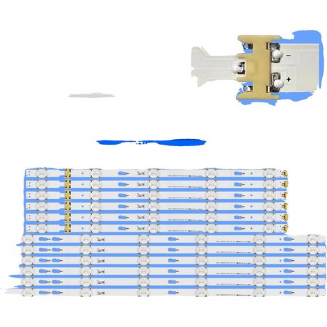 Tira de LED, Voltaje 3V, Tipo de tira de LED, Compatibilidad V5DF-550DCA-R2, Modelo V5DF-550DCB-R2, Especificación actual S5J6355FLR6REV1.6150108 (1/5)