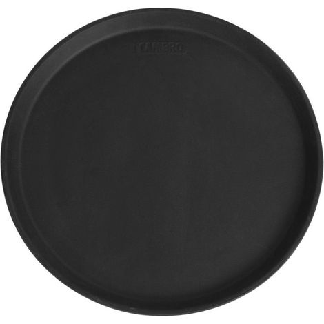 Plateau de service rond fibre de verre antidérapant Camtread noir 35,5 cm - CAMBRO (1/5)