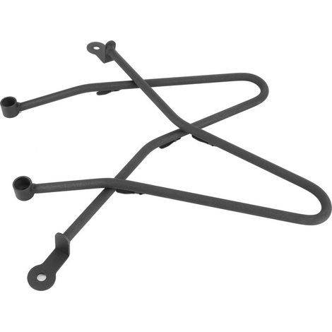 Support de sacoches pour Triumph Bonneville T100/Thruxton 900, support de fixation et protection, noir.