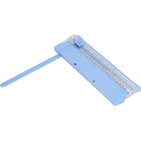 Lot de 2 Coupe-Papier Portable Lame Précise Antidérapant Sécurisé Utilisation Facile Massicot pour Maison École Bureau (1/5)