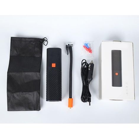 Pompe à air portable pour voiture, 12 V électrique pour gonfleur de pneu avec affichage numérique, pour arrêt automatique 0-150 psi, compresseur haute pression pour vélo pour ballon de moto (1/5)