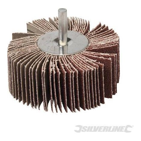 Silverline 394975 Flap Wheel 80mm 80 Grit