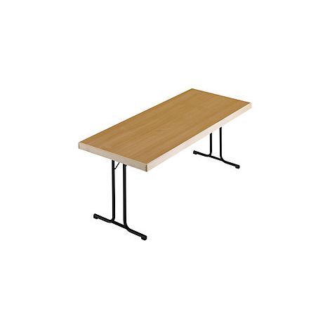 kaiserkraft Tavolo pieghevole basamento a doppia T 1500 x