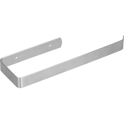Porte-serviettes mural extensible en acier inoxydable 304 avec support pour papier toilette, idéal pour les toilettes et la salle de bain. (1/5)