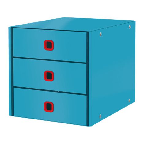 Leitz Click & Store Cosy scatola per la conservazione di documenti Faesite, Polipropilene (PP) Blu