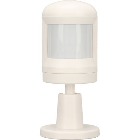 Détecteur de mouvement PIR blanc intelligent à infrarouge pour salon, chambre, balcon et cuisine (1/5)