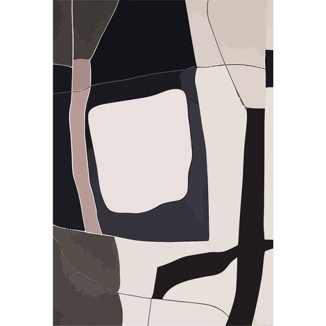 Papier peint panoramique - Abstrait - 130 cm x 192 cm (1/2)