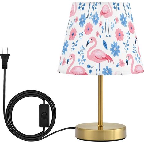 Kcldeci Lampe de chevet pour chambre à coucher, flamant rose (1/5)