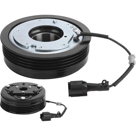 Poulie de bobine d'embrayage de compresseur de climatisation 73111fg001 Compatible avec Subaru Forester/Impreza/Outback (1/4)