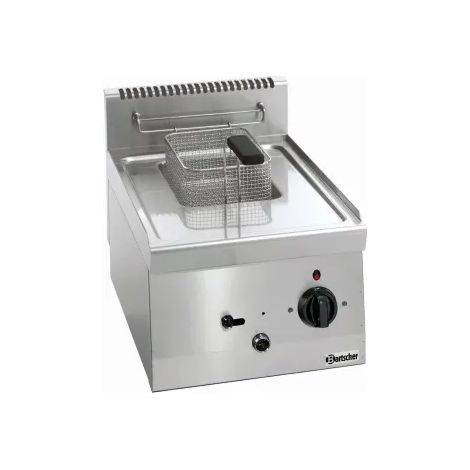 Friteuse professionnelle électrique - 6 litres avec robinet de vidange - Bartscher