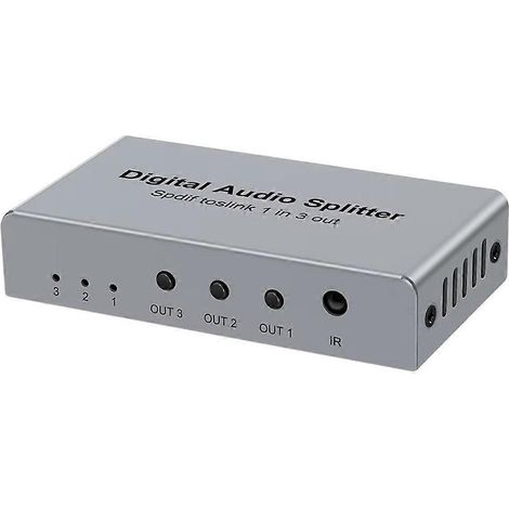 Répartiteur optique numérique, répartiteur audio optique numérique SPDIF TOSLINK (1/5)