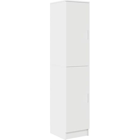 Armoire Haut de rangement - Armoire De Chambre Blanc 35 x 39 x 168 cm fr8171 - Maison La Vie (1/5)