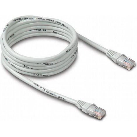 FPLUS conexion 8p8c rj45 m-m utp cat.6 5 mts , Características Tipo UTP Categoría CAT 6 Longitud cable 5 m Tipo conector RJ45 Diámetro (exterior) 6 mm Color gris claro Posiciones 8