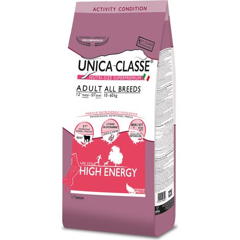 Unica Classe - Adult All Breeds HE Dry - Manzo 12 kg