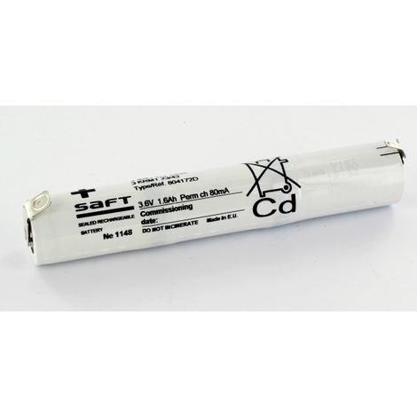 Batterie arts 3.6V 1.6Ah 3 VNTCs 1600 Baton (1/2)