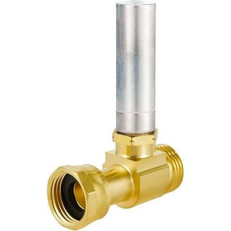 Éliminateur de coups de bélier en acier inoxydable S-241 pour machines à laver. raccord rotatif 3/4 pouce (1/4)