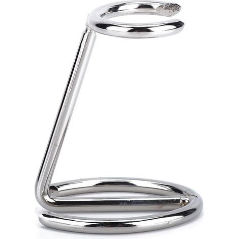 Porte-Brosse de Rasage pour Hommes en Stainless Steel - Support pour Rasoir et Brosse, Usage Salon, Maison, Voyage (1 Support) (1/5)