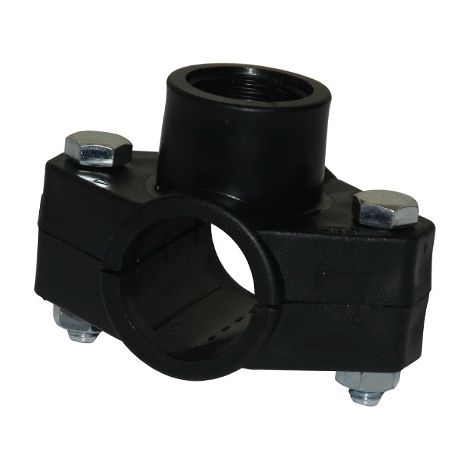 RACCORDO POLIPROP PRESA A STAFFA D 25MMX1/2 FEM (1/6)