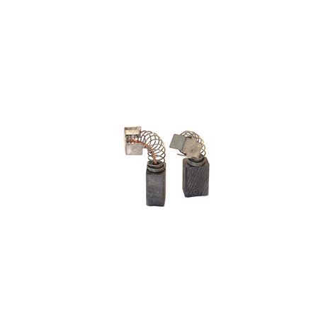 Juego de 2 carbones adaptables para Ryobi. Dimensiones: 6 x 8 x 12 mm.