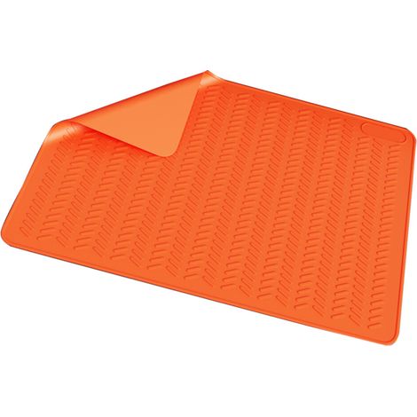 Tapete de silicona para tapa de cocina - Naranja (1/5)
